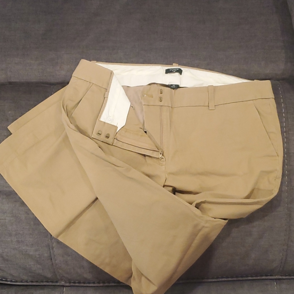 J. Crew stretch city fit. 12R